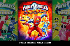 Power Rangers: Ninja Storm screenshot 5 for GameBoy Advance